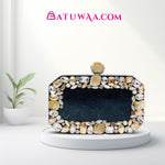 Flower Lock Resin Clutch - Batuwaa