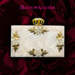 Pearl & Leaf Resin Clutch - Batuwaa