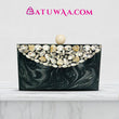 Ebony Elegance Resin Clutch - Batuwaa