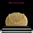 Gold Bright Diamond Clutch - Batuwaa