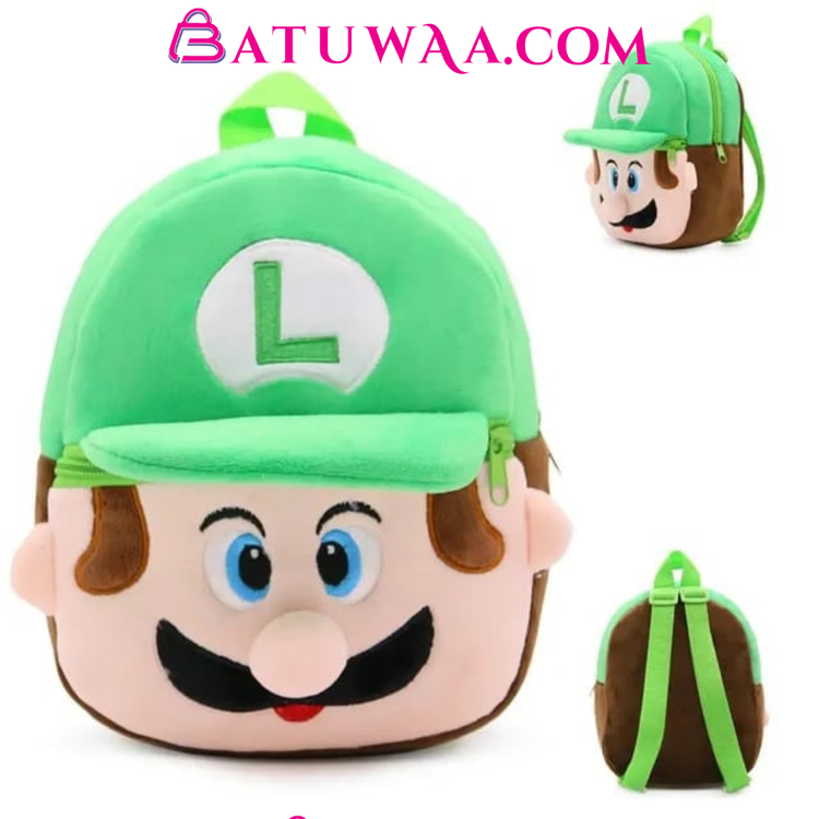 Mario Bros Glow Dark Adventure Kids Backpack