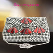 Royal Sapphire Mosaic Brilliance Clutch - Batuwaa