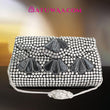 Royal Sapphire Mosaic Brilliance Clutch - Batuwaa